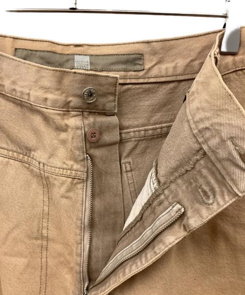 MARITHE+FRANCOIS GIRBAUD（マリテフランソワジルボー）MARITHE+FRANCOIS GIRBAUD (マリテフランソワジルボー) ペインターパンツ ブラウン サイズ:106cm(W42)の古着・服飾アイテム