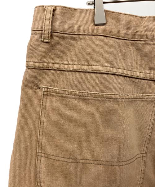 MARITHE+FRANCOIS GIRBAUD（マリテフランソワジルボー）MARITHE+FRANCOIS GIRBAUD (マリテフランソワジルボー) ペインターパンツ ブラウン サイズ:106cm(W42)の古着・服飾アイテム