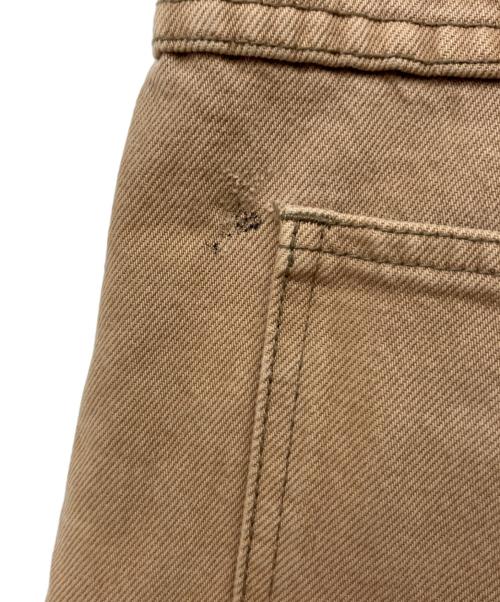 MARITHE+FRANCOIS GIRBAUD（マリテフランソワジルボー）MARITHE+FRANCOIS GIRBAUD (マリテフランソワジルボー) ペインターパンツ ブラウン サイズ:106cm(W42)の古着・服飾アイテム