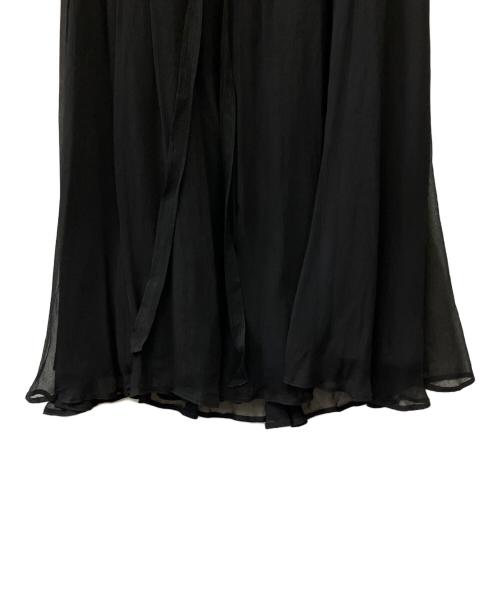 POLO RALPH LAUREN（ポロ・ラルフローレン）POLO RALPH LAUREN (ポロ・ラルフローレン) ロングカーディガン ブラック サイズ:Mの古着・服飾アイテム