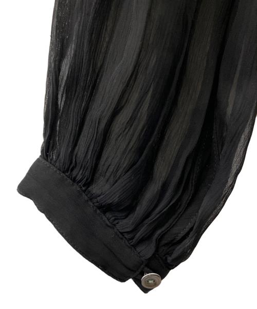 POLO RALPH LAUREN（ポロ・ラルフローレン）POLO RALPH LAUREN (ポロ・ラルフローレン) ロングカーディガン ブラック サイズ:Mの古着・服飾アイテム