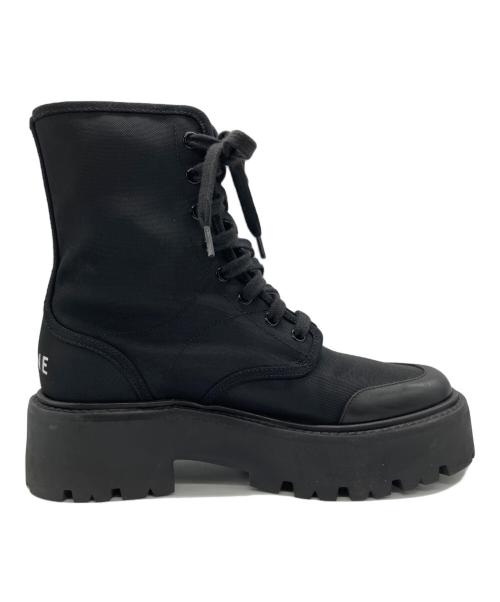 CELINE（セリーヌ）CELINE (セリーヌ) ハイカットスニーカー ブラック サイズ:38の古着・服飾アイテム