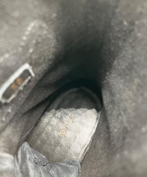 CELINE（セリーヌ）CELINE (セリーヌ) ハイカットスニーカー ブラック サイズ:38の古着・服飾アイテム