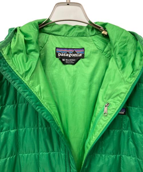 Patagonia（パタゴニア）Patagonia (パタゴニア) 中綿ジャケット グリーン サイズ:Mの古着・服飾アイテム