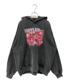 SUPPLIER（サプライヤー）の古着「プルオーバーパーカー」｜ブラック