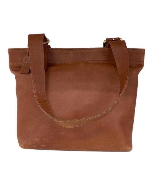 COACH（コーチ）COACH (コーチ) レザートートバッグ ブラウンの古着・服飾アイテム
