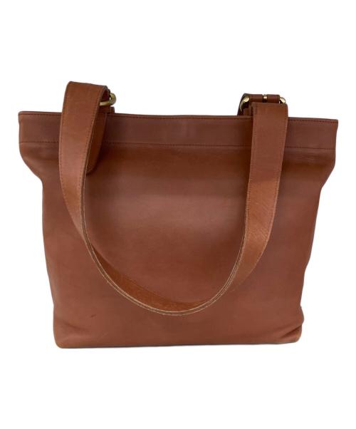 COACH（コーチ）COACH (コーチ) レザートートバッグ ブラウンの古着・服飾アイテム