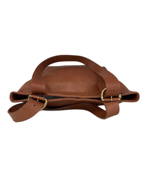 COACH（コーチ）COACH (コーチ) レザートートバッグ ブラウンの古着・服飾アイテム