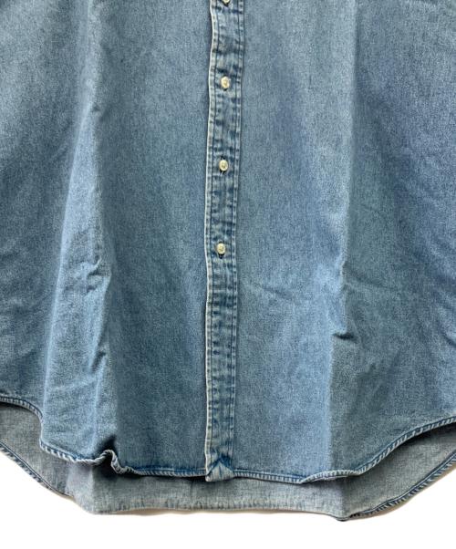 RALPH LAUREN（ラルフローレン）RALPH LAUREN (ラルフローレン) デニムシャツ ブルー サイズ:XLの古着・服飾アイテム