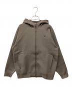 NEW BALANCEニューバランス）の古着「ジップパーカー」｜グレー