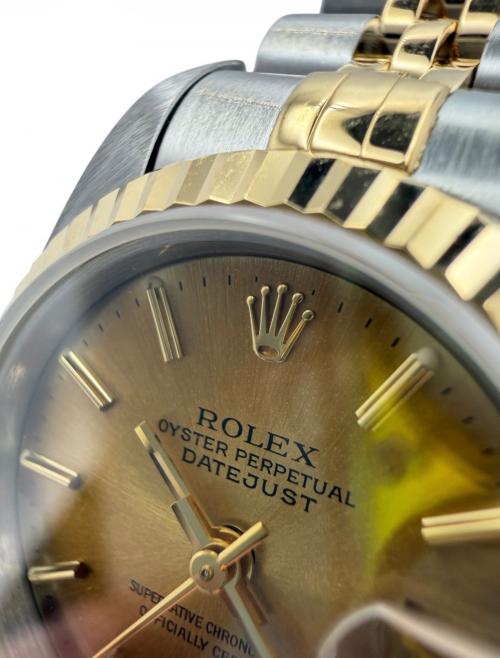 ROLEX（ロレックス）ROLEX (ロレックス) Datejust 26/デイトジャスト26コンビ レディ/Ref.69173/シャンパン文字盤 シャンパン文字盤 サイズ:26mmの古着・服飾アイテム