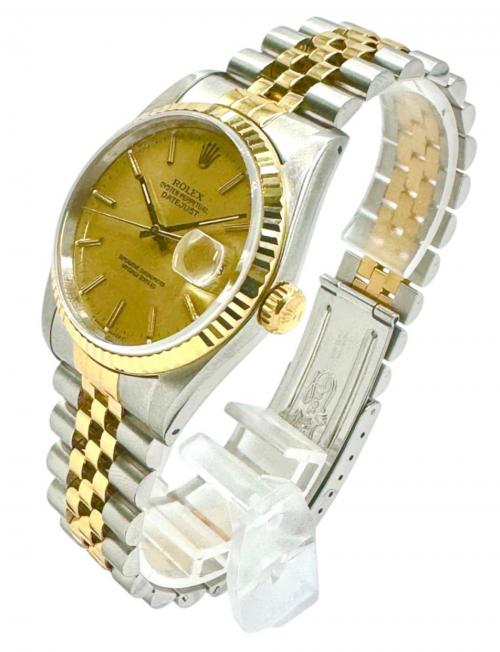 ROLEX（ロレックス）ROLEX (ロレックス) Datejust 36 デイトジャスト 36 Ref.16233 36mm シャンパン文字盤 シャンパンダイヤル サイズ:36mm/19.5cmの古着・服飾アイテム