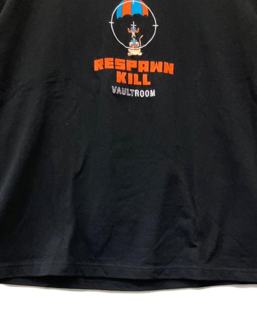 VAULTROOM（ボルトルーム）VAULTROOM (ボルトルーム) 半袖Tシャツ ブラック サイズ:Mの古着・服飾アイテム