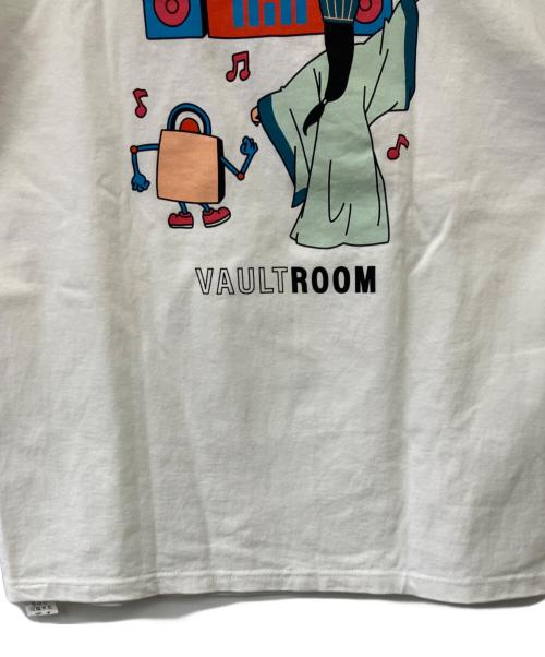 VAULTROOM（ボルトルーム）VAULTROOM (ボルトルーム) 半袖Tシャツ ホワイト サイズ:Mの古着・服飾アイテム
