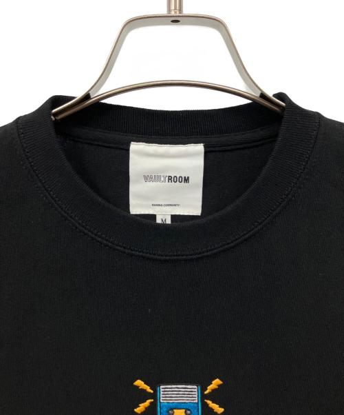 VAULTROOM（ボルトルーム）VAULTROOM (ボルトルーム) 半袖Tシャツ ブラック サイズ:Mの古着・服飾アイテム