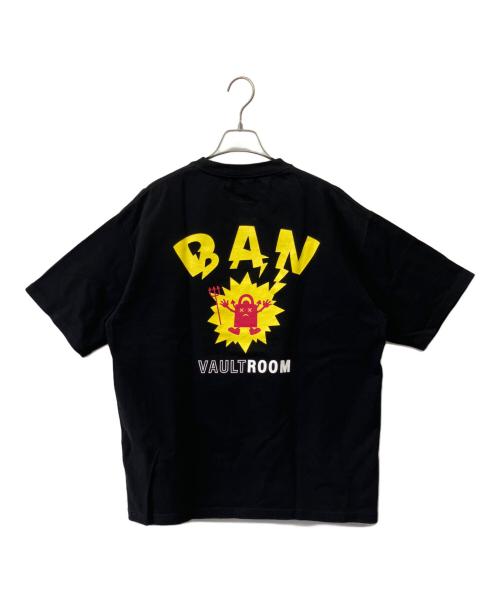 VAULTROOM（ボルトルーム）VAULTROOM (ボルトルーム) 半袖Tシャツ ブラック サイズ:Lの古着・服飾アイテム