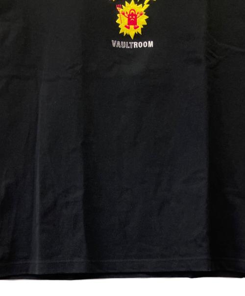 VAULTROOM（ボルトルーム）VAULTROOM (ボルトルーム) 半袖Tシャツ ブラック サイズ:Lの古着・服飾アイテム