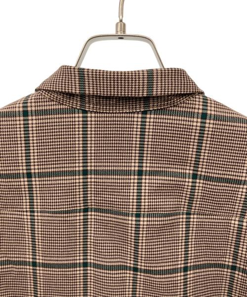 wonderland（ワンダーランド）wonderland (ワンダーランド) 長袖シャツ ブラウン×グリーン サイズ:1の古着・服飾アイテム