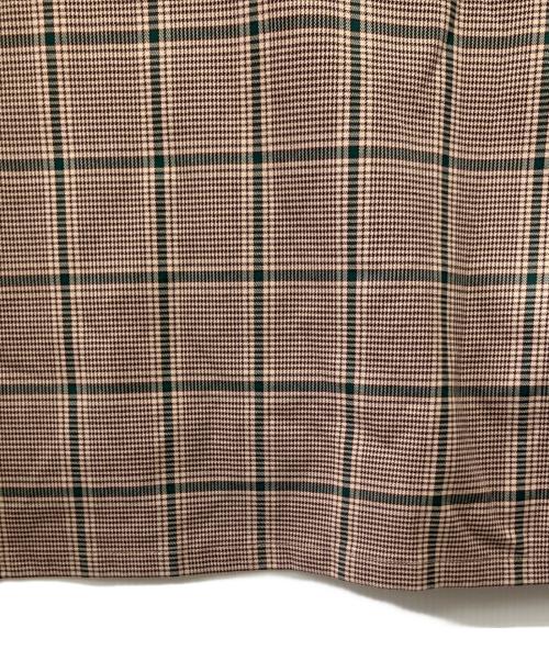 wonderland（ワンダーランド）wonderland (ワンダーランド) 長袖シャツ ブラウン×グリーン サイズ:1の古着・服飾アイテム