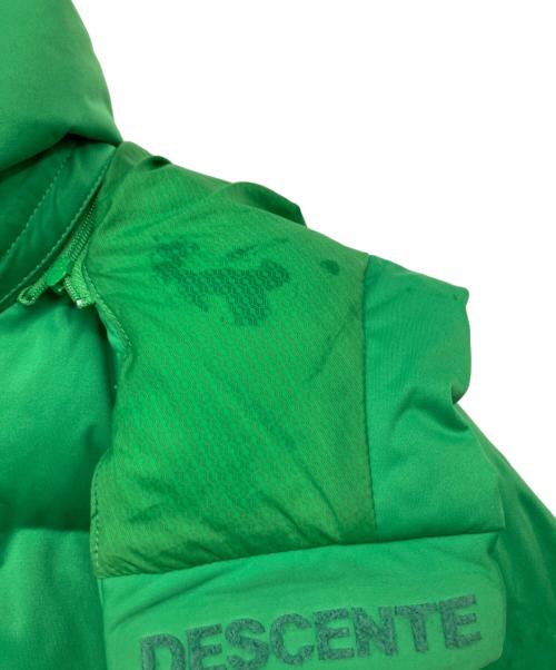 DESCENTE（デサント）DESCENTE (デサント) ダウンジャケット グリーンの古着・服飾アイテム
