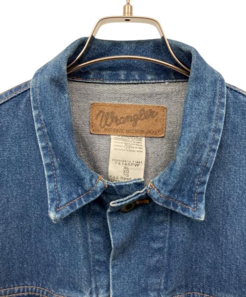 Wrangler（ラングラー）Wrangler (ラングラー) デニムジャケット インディゴ サイズ:XLの古着・服飾アイテム