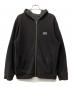 stussy（ステューシー）の古着「ジップパーカー」｜ブラック