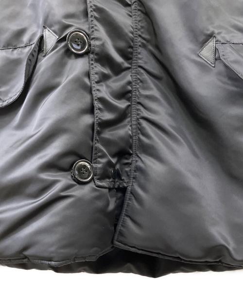ALPHA INDUSTRIES（アルファインダストリーズ）ALPHA INDUSTRIES (アルファインダストリーズ) 中綿ジャケット ブラック サイズ:Lの古着・服飾アイテム