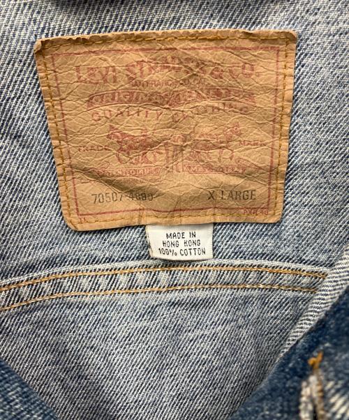 LEVI'S（リーバイス）LEVI'S (リーバイス) デニムジャケット ブルー サイズ:XLの古着・服飾アイテム