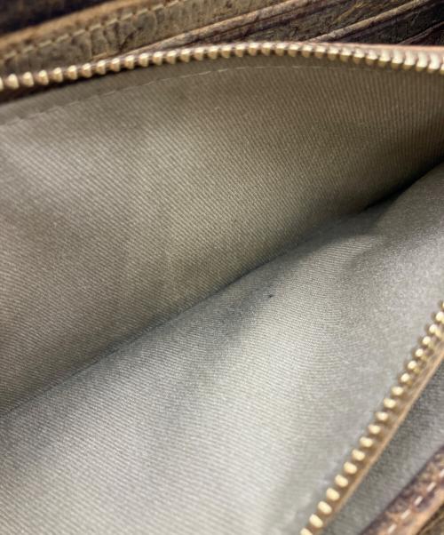 BAGGY PORT（バギーポート）BAGGY PORT (バギーポート) ラウンドファスナー財布 ブラウンの古着・服飾アイテム