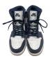 NIKE (ナイキ) Jordan 1 High(エアジョーダンワンハイ) ネイビー×ホワイト サイズ:28.5cm：16000円
