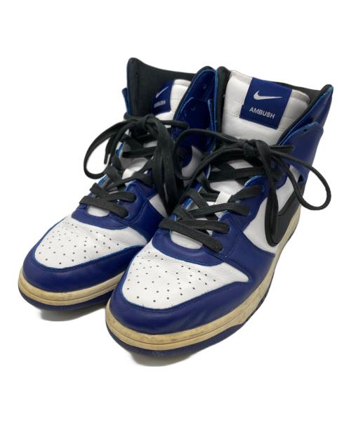 NIKE（ナイキ）NIKE (ナイキ) AMBUSH (アンブッシュ) Nike Dunk High(ナイキダンクハイ) ブルー×ホワイト サイズ:29cmの古着・服飾アイテム
