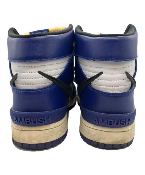 NIKE（ナイキ）NIKE (ナイキ) AMBUSH (アンブッシュ) Nike Dunk High(ナイキダンクハイ) ブルー×ホワイト サイズ:29cmの古着・服飾アイテム