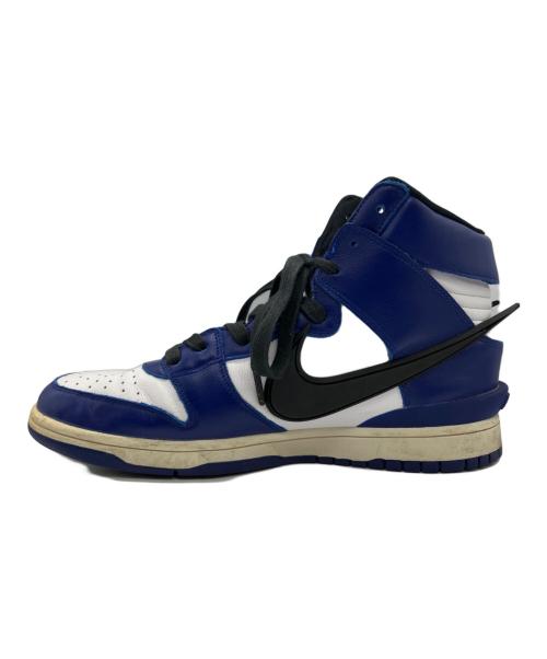 NIKE（ナイキ）NIKE (ナイキ) AMBUSH (アンブッシュ) Nike Dunk High(ナイキダンクハイ) ブルー×ホワイト サイズ:29cmの古着・服飾アイテム