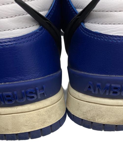 NIKE（ナイキ）NIKE (ナイキ) AMBUSH (アンブッシュ) Nike Dunk High(ナイキダンクハイ) ブルー×ホワイト サイズ:29cmの古着・服飾アイテム