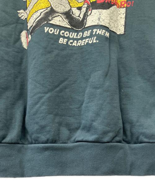 9090（9090）9090 (9090) スウェット グレー サイズ:XLの古着・服飾アイテム