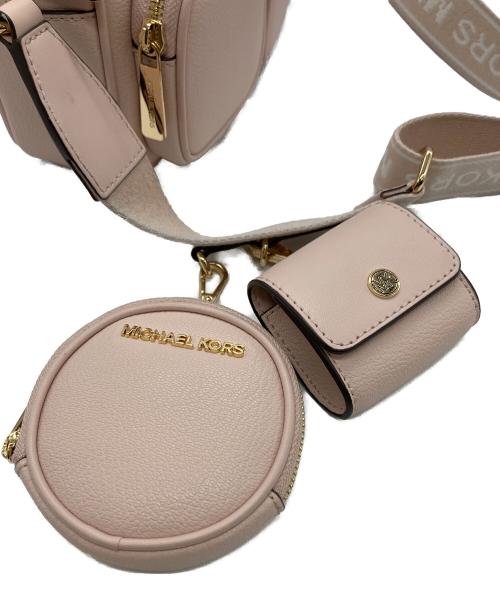 MICHAEL KORS（マイケルコース）MICHAEL KORS (マイケルコース) ボディーバッグ ピンクの古着・服飾アイテム