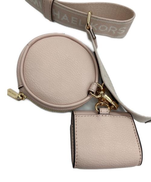 MICHAEL KORS（マイケルコース）MICHAEL KORS (マイケルコース) ボディーバッグ ピンクの古着・服飾アイテム