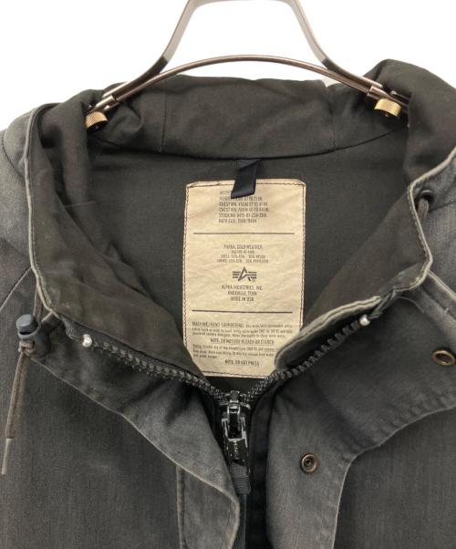 ALPHA INDUSTRIES（アルファインダストリーズ）Alpha industries (アルファインダストリーズ) フライトジャケット グレー サイズ:Mの古着・服飾アイテム