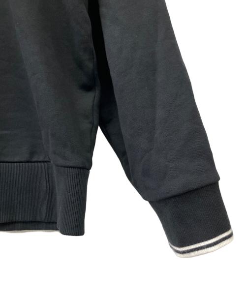 FRED PERRY（フレッドペリー）FRED PERRY (フレッドペリー) ハーフジップスウェット ブラック サイズ:XLの古着・服飾アイテム