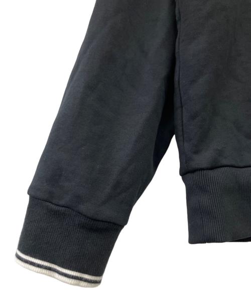 FRED PERRY（フレッドペリー）FRED PERRY (フレッドペリー) ハーフジップスウェット ブラック サイズ:XLの古着・服飾アイテム