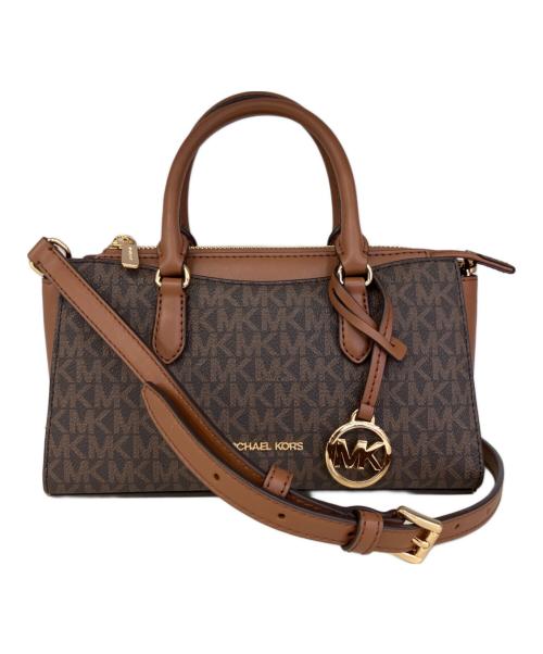 MICHAEL KORS（マイケル・コース）MICHAEL KORS (マイケル・コース) 2WAYバッグ ブラウンの古着・服飾アイテム