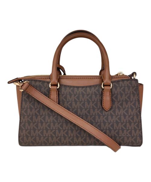 MICHAEL KORS（マイケル・コース）MICHAEL KORS (マイケル・コース) 2WAYバッグ ブラウンの古着・服飾アイテム