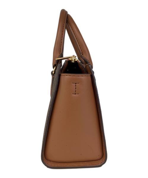 MICHAEL KORS（マイケル・コース）MICHAEL KORS (マイケル・コース) 2WAYバッグ ブラウンの古着・服飾アイテム