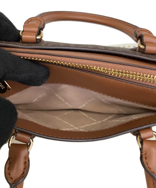 MICHAEL KORS（マイケル・コース）MICHAEL KORS (マイケル・コース) 2WAYバッグ ブラウンの古着・服飾アイテム