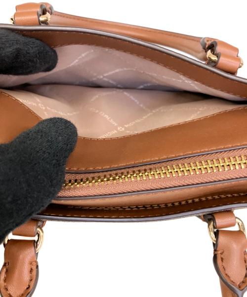 MICHAEL KORS（マイケル・コース）MICHAEL KORS (マイケル・コース) 2WAYバッグ ブラウンの古着・服飾アイテム