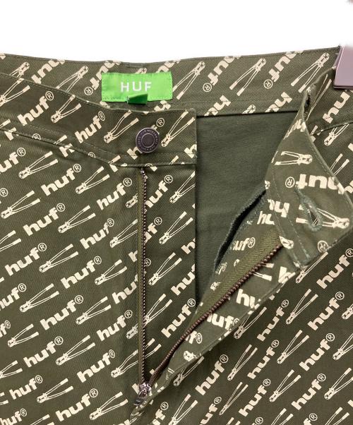 HUF（ハフ）HUF (ハフ) パンツ グリーン サイズ:86cm(W34)の古着・服飾アイテム