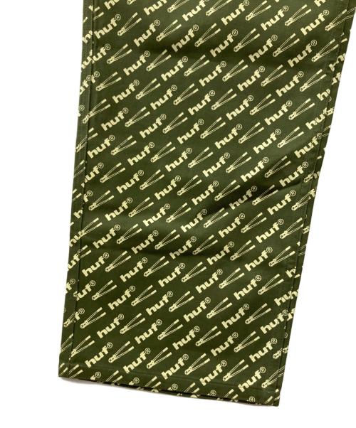 HUF（ハフ）HUF (ハフ) パンツ グリーン サイズ:86cm(W34)の古着・服飾アイテム