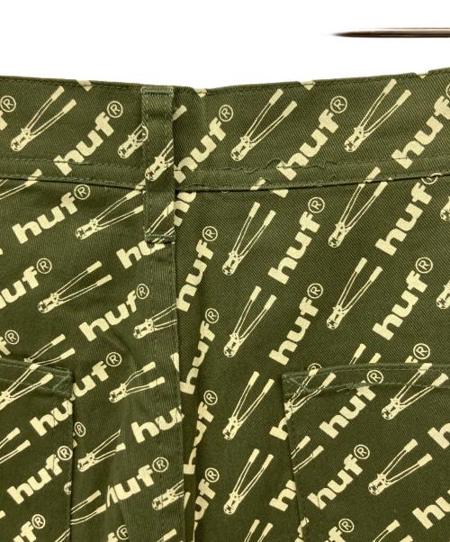 HUF（ハフ）HUF (ハフ) パンツ グリーン サイズ:86cm(W34)の古着・服飾アイテム