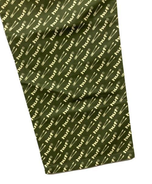HUF（ハフ）HUF (ハフ) パンツ グリーン サイズ:86cm(W34)の古着・服飾アイテム