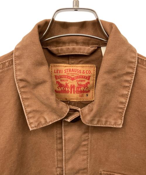 LEVI'S（リーバイス）LEVI'S (リーバイス) カバーオール ブラウン サイズ:Sの古着・服飾アイテム